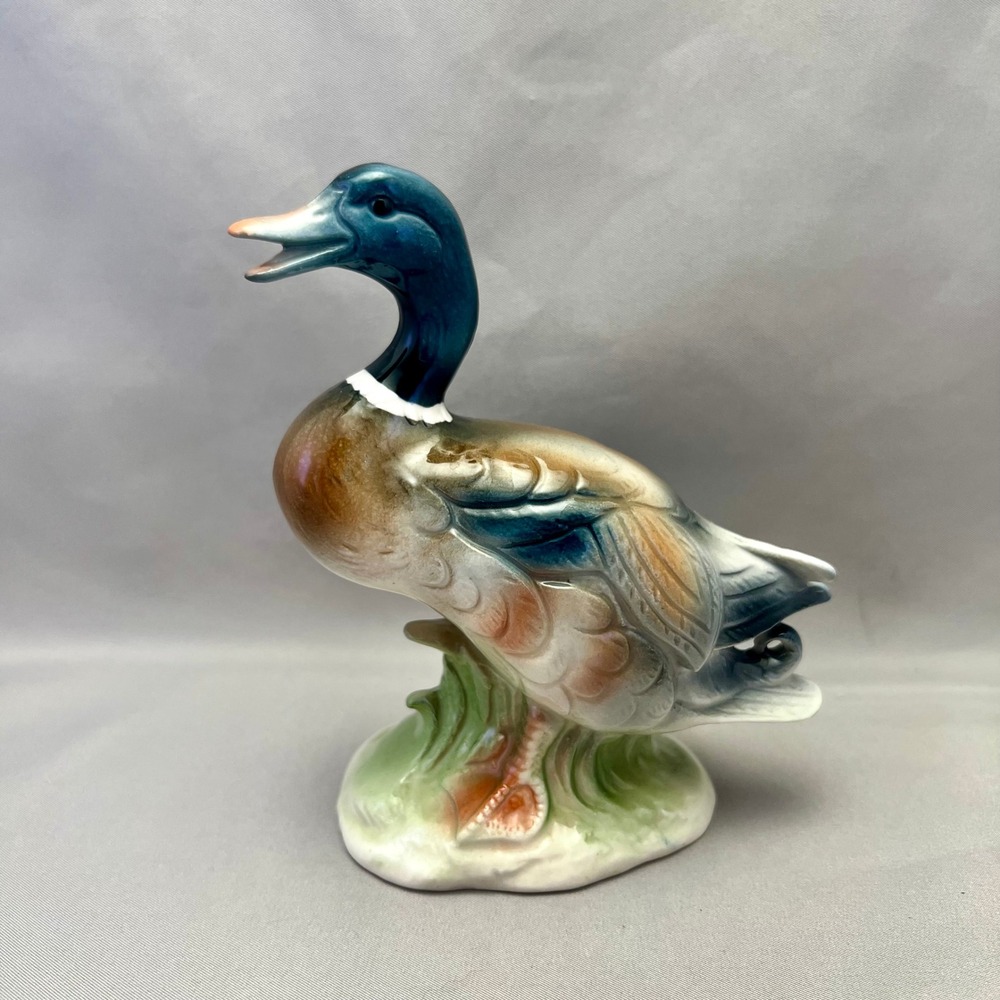 Unbranded Mallard Duck Figurine Unisex OS Multicolor Excellent Ceramic Wildlife